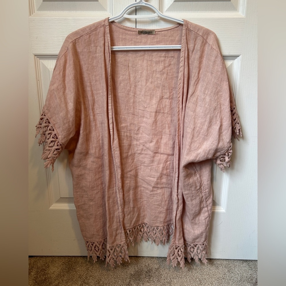 VALENTINA Naldi - 100% Linen Cardigan